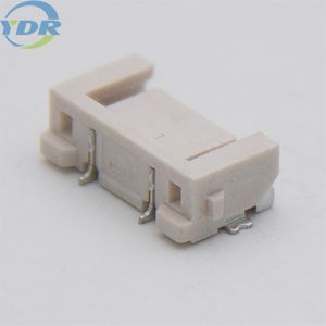 3.7mm Pitch 90 Degree 2 Pin Wafer Connector Beige SMT Type Wire To Board