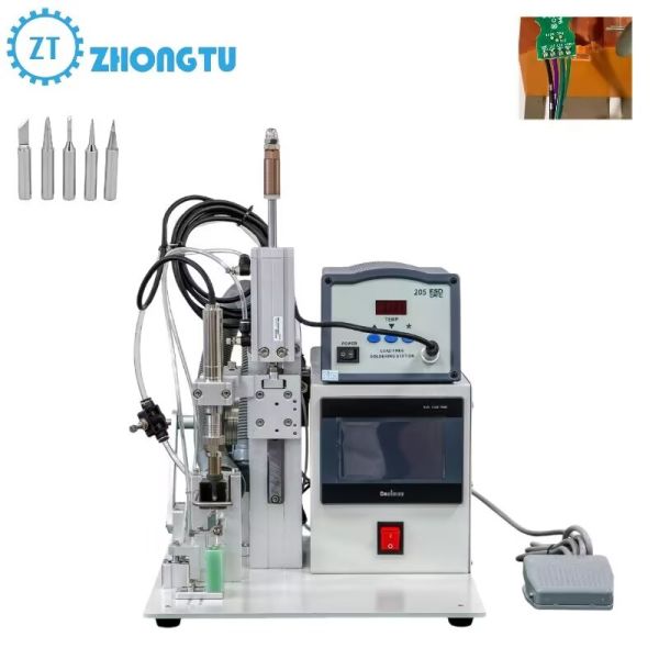 150*60*130cm Semi Auto Soldering Machine for PCB Board Tin Soldering of USB Data