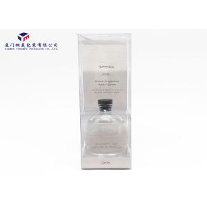 Reusable 0.28mm Foldable Plastic Box , Clear Pvc Boxes For Home Fragrance