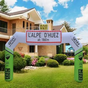 Modern Publicity inflatable arch with customized logo for sports events