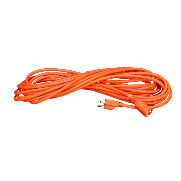 100FT ETL Listed SJTW 14/3 Electrical Orange Extension Cord Single Plug NEMA 5-15P to NEMA 5-15R with Length Customized