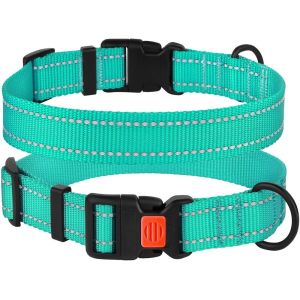 Reflective Soft Nylon Dog Collars And Puppy Collars