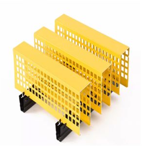 China 50x200mm Aluminum Metal Ceiling U Shape Perforated Baffle Ceiling on sale