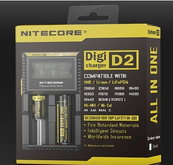 Quality 2014 new Nitecore digicharger D2 intellicharger D2 charger LCD battery charger wholesale