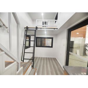 Prefabricated Modular Home Tiny Home On Wheels With Light Steel Frame