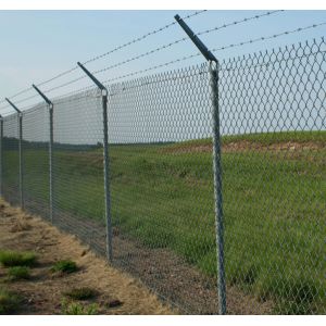 Cheap Hot-dipped Galvanized Chain Link Fence 2.1m*10mx50x50mm from &quot;. Victoria &quot; for sale