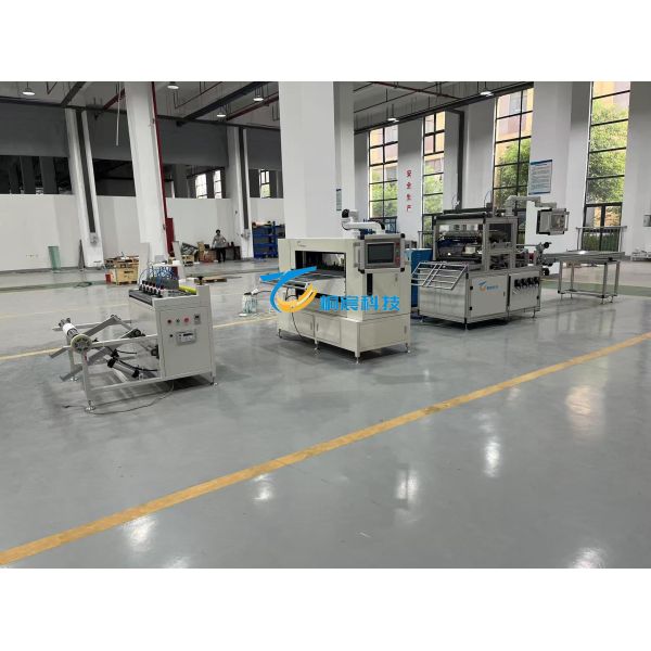 Glass Fiber Filter Paper Folding Machine Automatic Partitioned Filter Production