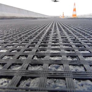 Chinese Design Fiberglass Geogrid for Reinforcing Asphalt Layer in Road