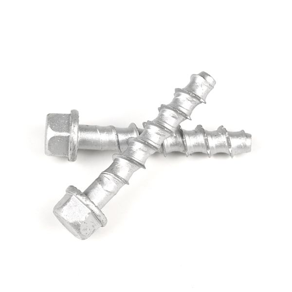 Stainless Steel Self Tapping Hexagonal Head Concrete Anchor Screw for Secure Fastening