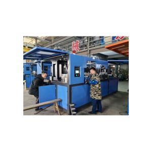 FESTO Rotary Cylinder 4 Cavity Bottle Making Machine for Precise Bottle