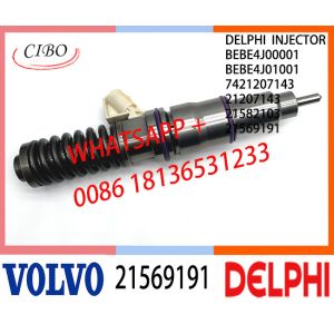 Fuel Diesel Injector 21569191 BEBE4J00001 BEBE4J01001 21207143 21582103