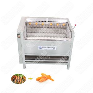 Potato Washing And Peeling Machine Furit And Vegetable Peeler Machine