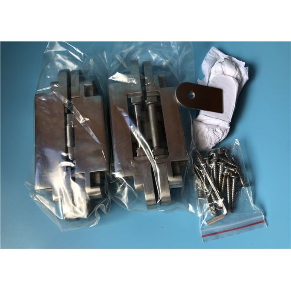 Big Wooden Adjustable Door Hinges Casting SUS 304 Corrosion Resistance