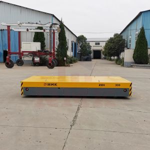20T Electric Concrete Mould Industrial Material Handing Trackless Transfer