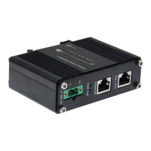 Industrial 2.5G PoE+ Injector 12 - 48VDC Power Input