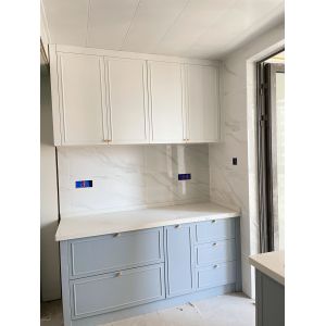 Versatile Modular Stackable Waterproof Particle Board Kitchen Cabinet Customizab