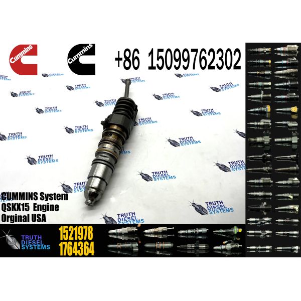 Common rail injector fuel injecto 4088665 4088725 4954888 1521978 1846351 4954648 for QSKX15 Excavator QSX15 ISX15 X15