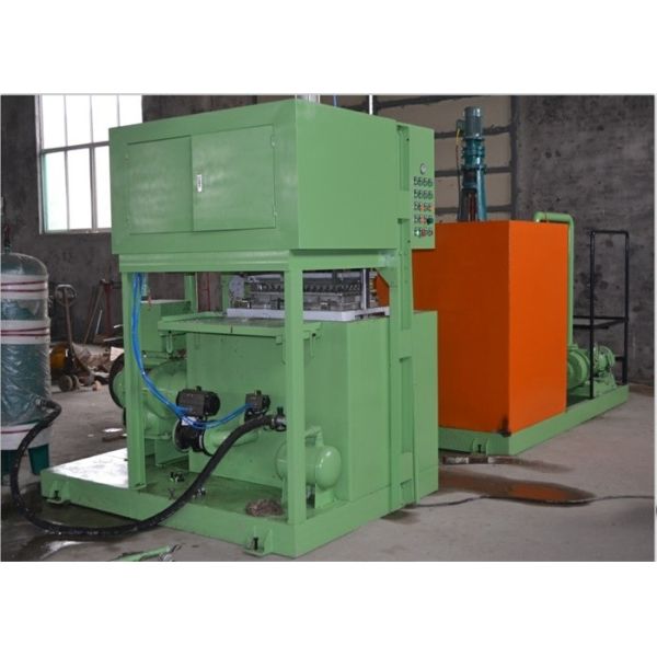 Quality 2 Molds Paper Pulp Egg Tray Making Machine Reciprocating Type Easy Operate wholesale