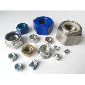 Custom-made standard and non-standard nuts of various materials and specificatio