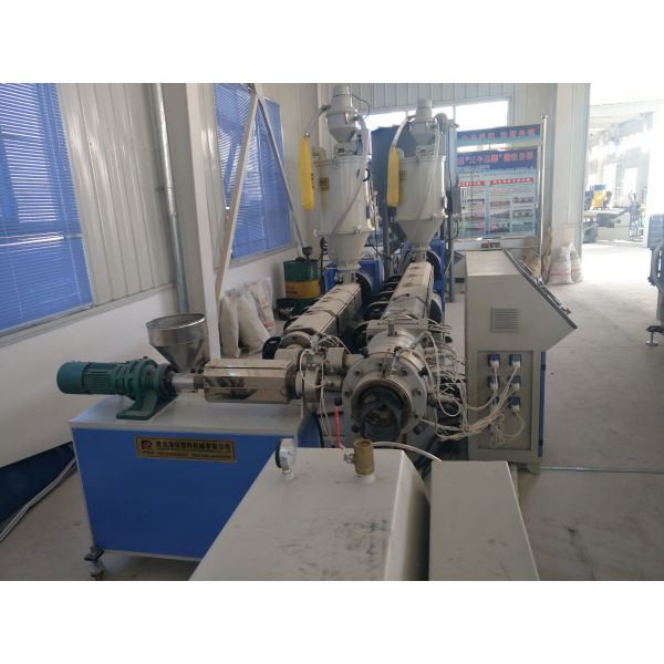 HDPE PE Gas Pipe / Water Pipe Making Machine, Single Screw Extruder With CE