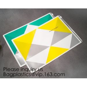 Recyclable Stand-Up Clear Plastic Cosmetic Promotion Packing Bag,Reusable Wet