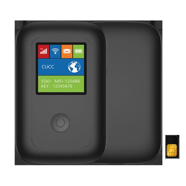 Quality 3000mAh Home 4G WIFI Router With LCD Screen Travel CE wholesale