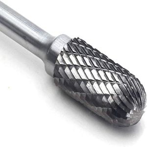 SC-5 Tungsten Carbide Burr Double Cut Rotary Burr File Cylinder Shape with