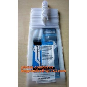 Underwear Hanging Hook Clothes Package Garment Bag With Hook, Swimwear Zipper