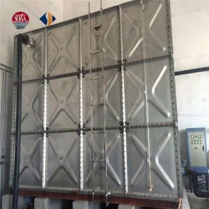Customizable 400000 Liters AI Sectional Rectangular Galvanized Steel Water