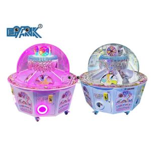 Commercial Coin Operated Happy Gashapon Cotton Candy Machine Vending Machine