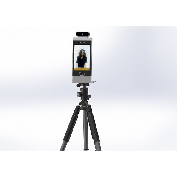 Android POE Tacial Recognition And Temperature Testing 8 Inch Tablet For Pass