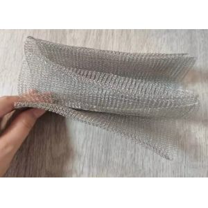 Width 30m Flat Bed Knitted Wire Mesh Stainless Steel Gi Packing In Wooden