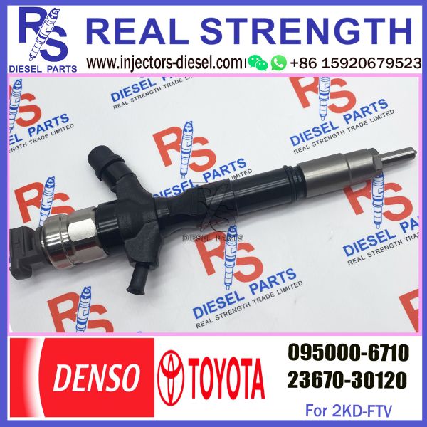 Common Rail Fuel Injector 095000-7440 095000-6710 23670-30230 23670-39165 for TOYO-TA 23670-30120