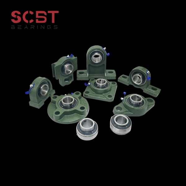 High Speed Gcr15 Pillow Block Ball Bearings UCP205-14 22.225*36.5*140 For