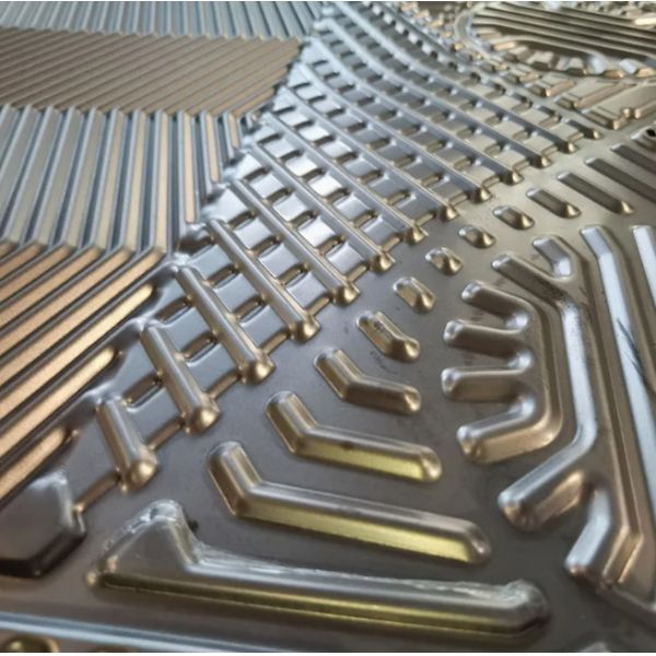 Quality Customizable Plate Design Brazed Plate Heat Exchanger Plate for Air Medium wholesale