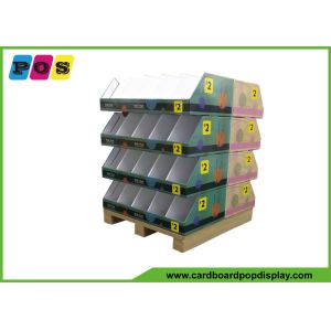 Knitting Wool Promotion Cardboard Pop Displays Stand with CMYK color printing