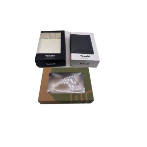 350GSM White Cardboard Paper Sushi Box With Anti Fog PVC Window