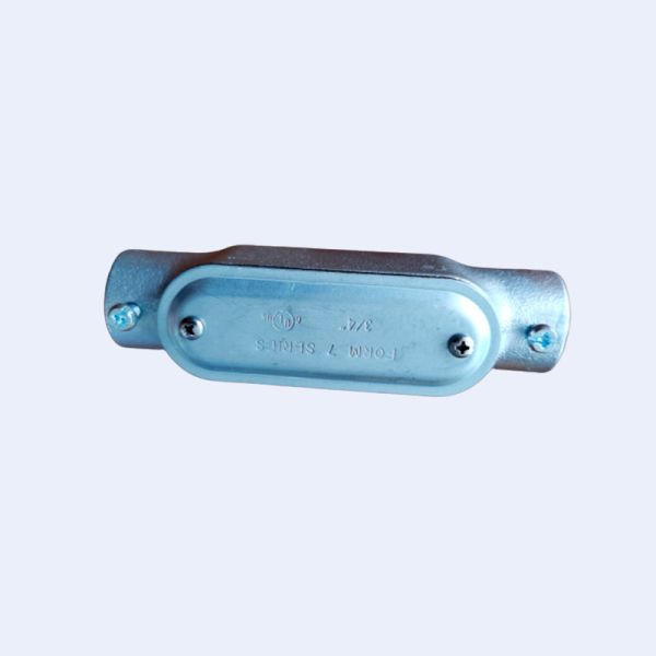 Quality Hot Dip Galvanized Malleable Iron Junction Box Conduit Darcromate Finish wholesale