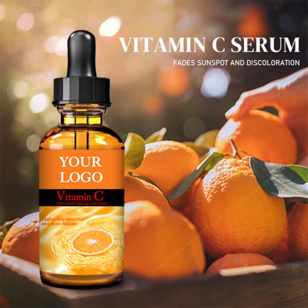 30ml 10% Vitamin C Vegan Whitening Facial Serum For Glowing Skin