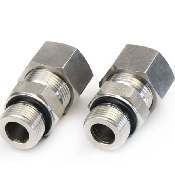 Quality JIS Standard Stainless Steel Hydraulic Hose Adapter Bsp Metric Adapter for Industrial wholesale