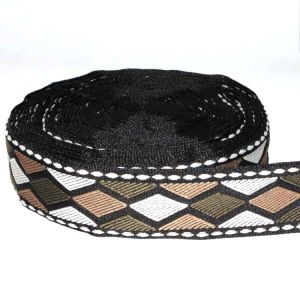 10cm Patterned Polyester Webbing Strapworks Polyester Webbing 1 Inch