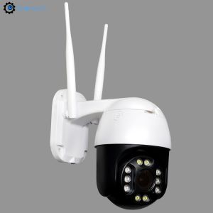 Cheap 2.5 inch outdoor 5MP IR WIFI PTZ two way audio AI motion detection 5X zoom wireless speed dome surveillance IP camera for sale