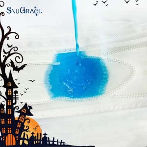 Soft Breathable SNUGRACE Organic Ladies Sanitary Napkin Supports Odm Oem