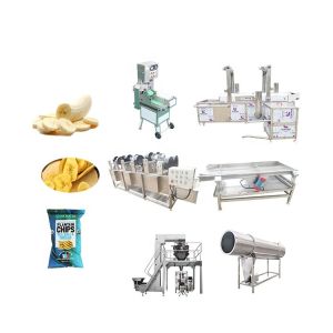 small scale Crispy Banana Chips Production Line Plantain Chips Making Processing