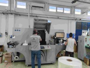 China Digital UV Inkjet Varnish Printing Machine With Variable Image System JPEG And Min. 288mm Print Width on sale China Digital UV Inkjet Varnish Printing Machine With Variable Image System JPEG And Min. 288mm Print Width on sale