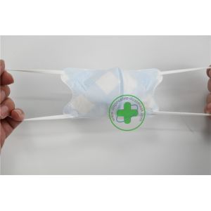 Vertical Folding Non Woven Mask Anti Dust Mouth Mouth Mask Pm2.5 Respirator Pad