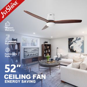 China Solid Wood Ceiling Fan For Indoor 5 Speeds  Remote Control dc motor bedroom on sale