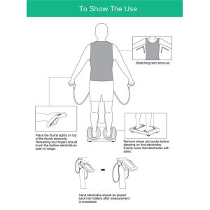 MC-BCA100 Bioelectrical Impedance Analysis Machine 250kHz BMI Analyzer