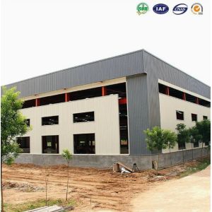 China Water Proofing Prefabricated Light Structural Steel Structure Warehouse/Workshop for Sale on sale