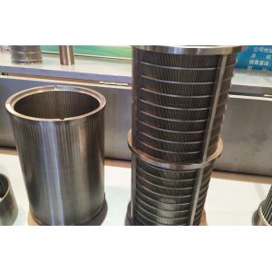 Cheap V Shaped Welded End Connection Wedge Wire Screen for Filtration Solutions for sale